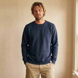 Fair Harbor Saltaire Sweatshirt Mens Large Blue‎ Crewneck Sweatshirt Coastal